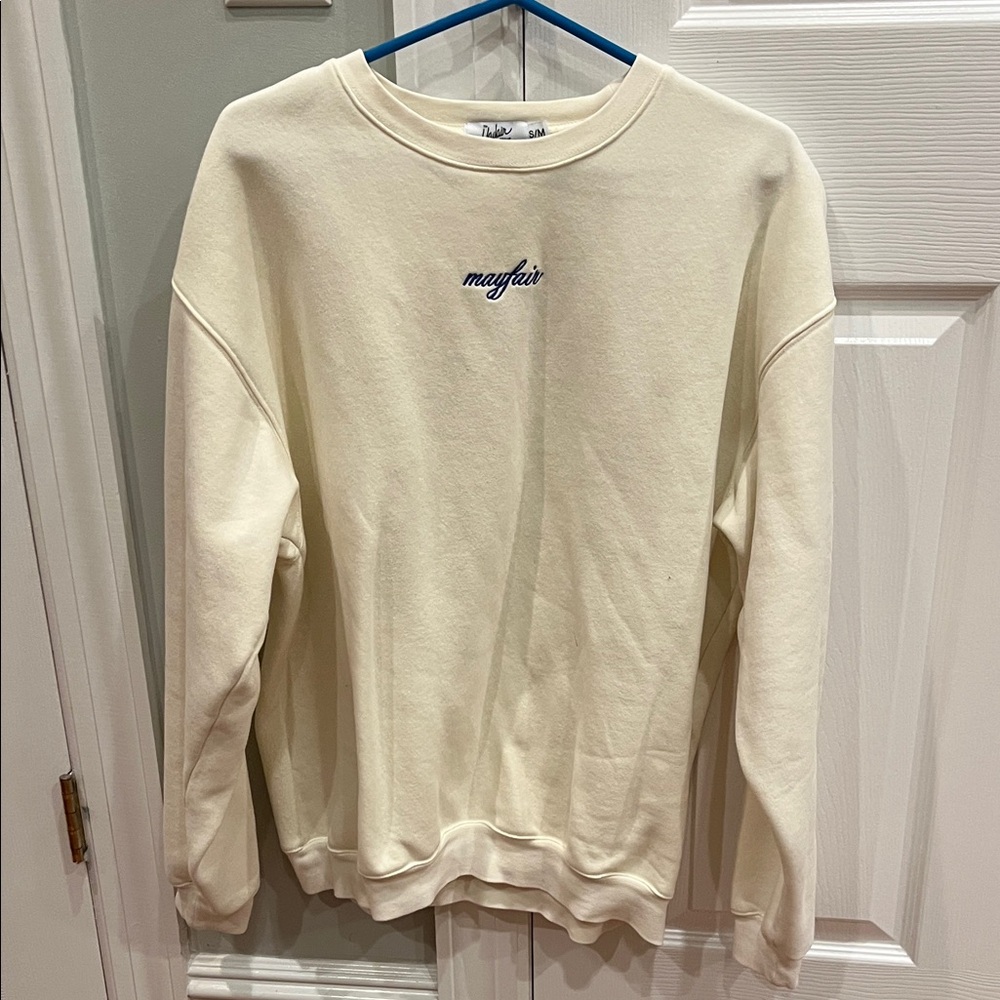 Mayfair Cream Sweatshirt
